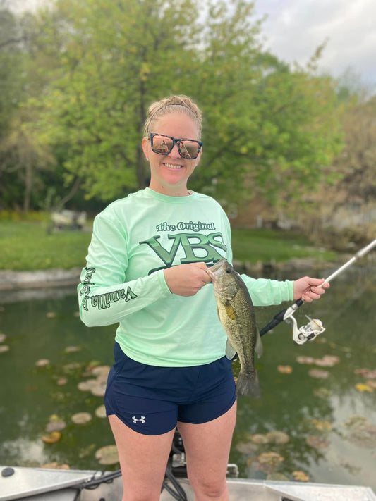 VBS Long Sleeve Fishing Shirt - Green